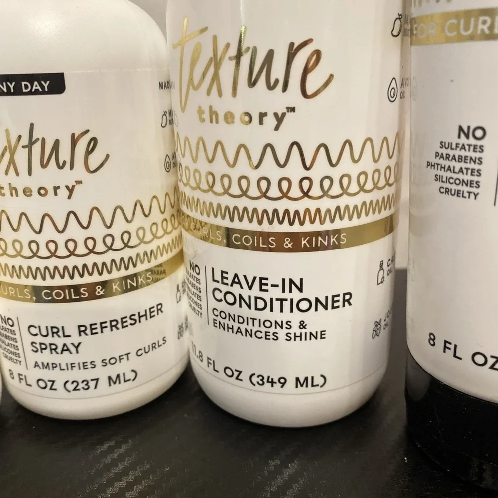 Texture Theory Hair Product Set Of 5 Any Day & Wash Day